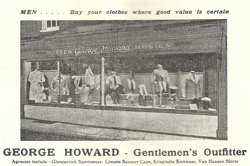 George Howard advert 1960